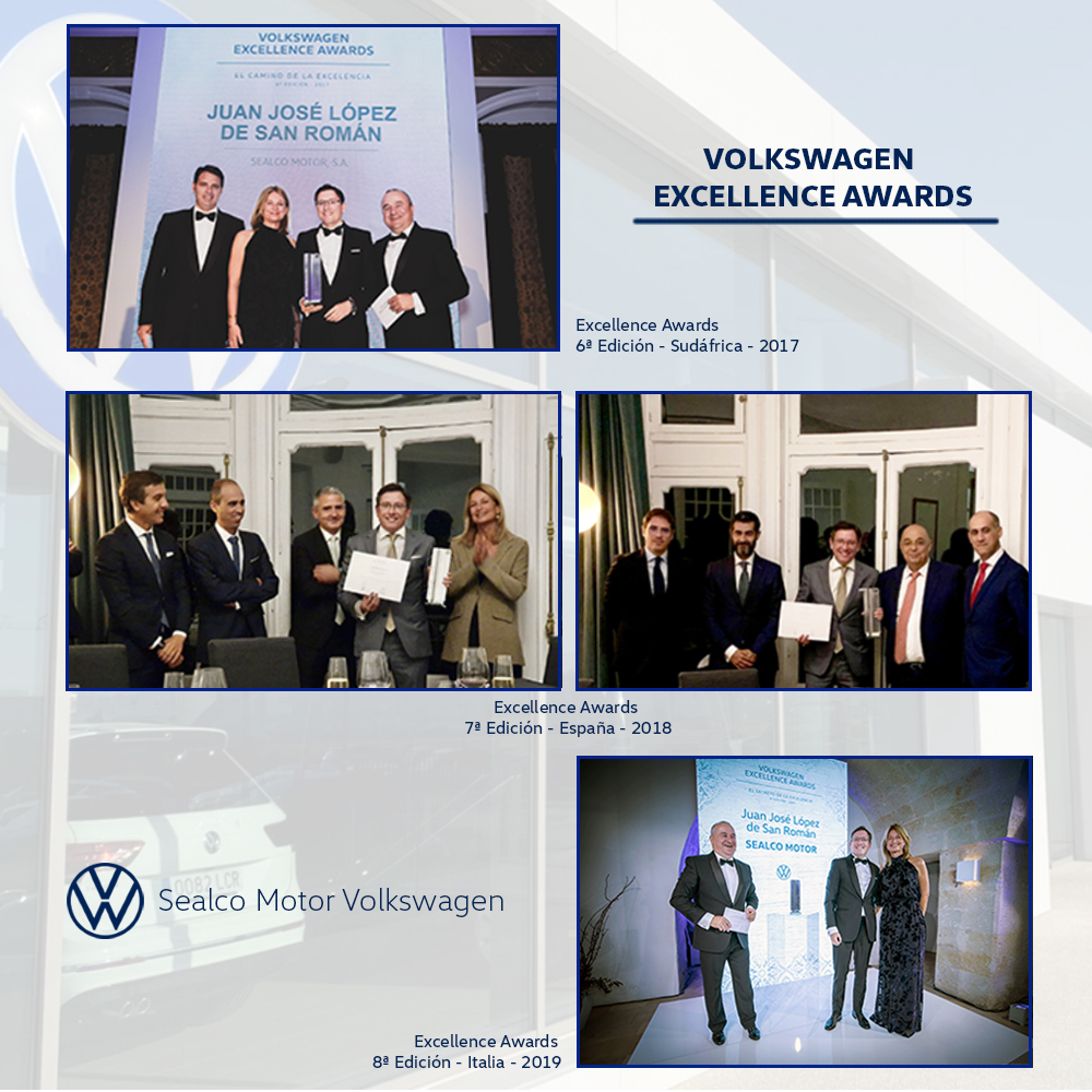 PREMIO A LA EXCELNCIA DE VOLKSWAGEN GROUP ESPAÑ